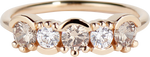 Lash Linear Diamond Ombré Ring Size 6.25