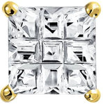 Sparkle Square Studs