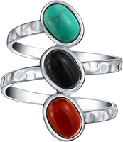 Tri Statement Ring