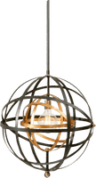 Previous Next Rondure 1 Light Sphere Pendant