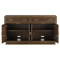 Benedict Media Console by Currey and Company