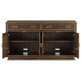 Benedict Media Console by Currey and Company