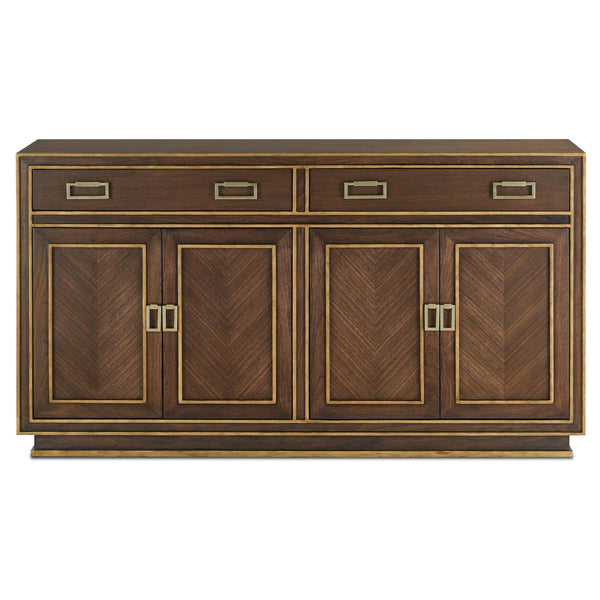 Benedict Media Console by Currey and Company