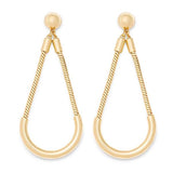 Tube And Chain Earring