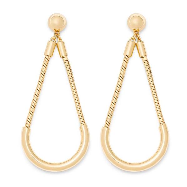 Tube And Chain Earring
