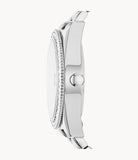 SCARLETTE MINI THREE-HAND DATE STAINLESS STEEL WATCH