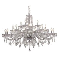 Elliott 54 Inch 28 Light Chandelier by Elegant Lighting