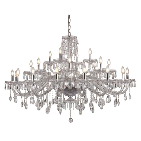Elliott 54 Inch 28 Light Chandelier by Elegant Lighting
