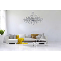 Elliott 54 Inch 28 Light Chandelier by Elegant Lighting