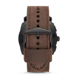 REFURBISHED HYBRID SMARTWATCH - MACHINE DARK BROWN LEATHER