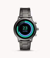 Gen 5 Smartwatch The Carlyle HR Smoke Stainless Steel