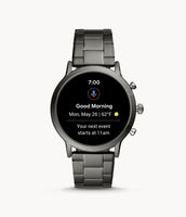 Gen 5 Smartwatch The Carlyle HR Smoke Stainless Steel