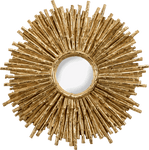 TWIGGY MIRROR - GOLD Wall Mirror by Frederick Cooper
