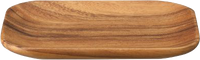 ACACIA PLATE RECTANGULAR W16.5XL12XH2CM