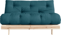 Karup Design Schlafsofa Roots 140 I Safrangelb Webstoff 140x83x105 cm mit Schlaffunktion