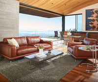 PERUNA LEATHER SOFA