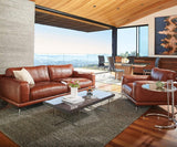 PERUNA LEATHER SOFA