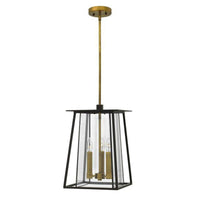 Walker 17 Inch Tall 3 Light Outdoor Hanging Lantern by Hinkley Lighting