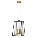 Walker 17 Inch Tall 3 Light Outdoor Hanging Lantern by Hinkley Lighting