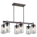 Lyndon 13 Inch Tall 6 Light Outdoor Hanging Lantern by Kichler Lighting