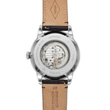 TOWNSMAN AUTOMATIC BROWN CROCO LEATHER WATCH