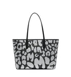 Anya Top Zip Shopper in MCM Leopard Print