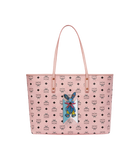 Rabbit Top Zip Shopper in Visetos