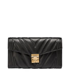 Millie Flap Crossbody in Quilted Leather