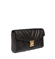 Millie Flap Crossbody in Quilted Leather