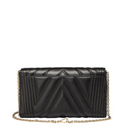 Millie Flap Crossbody in Quilted Leather