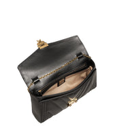 Millie Flap Crossbody in Quilted Leather