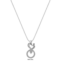 Personalized Mother & Child Infinity Pendant (18 in)