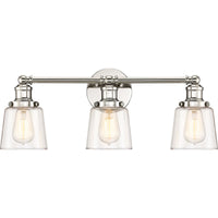 Union 23 Inch 3 Light Bath Vanity Light by Quoizel