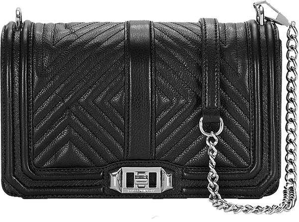 Geo Quilted Love Crossbody