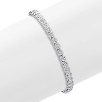 Round Diamond Bracelet (7 in)
