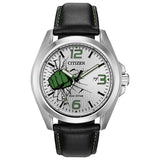 Men's Citizen Eco-Drive® Hulk Strap Watch with Silver-Tone Dial (Model: AW1431-24W)