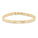 080 Gauge Mesh Stretch Bracelet in 10K Gold - 7"