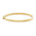 Heart Bangle in 10K Gold - 5"