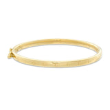 Heart Bangle in 10K Gold - 5"