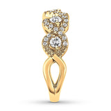 Diamond Anniversary Band 3/4 ct tw Round-cut 14K Yellow Gold