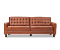 GUSTAV LEATHER SOFA