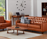 GUSTAV LEATHER SOFA