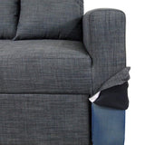 Vernon 3 Seater Sofa Bed - Grey