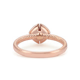 Vintage Diamond Ring in 14k Rose Gold