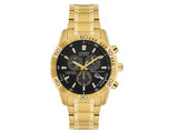 Citizen BL5452-59F Gold Plated Eco-Drive Chronograph Bracelet Watch - W3824