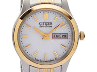Citizen EW3154-90A Eco-Drive Two Tone Expanding Bracelet Watch - W9269