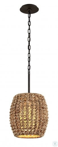 Conga Tidepool Bronze 1 Light Small Pendant