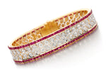 RUBY AND DIAMOND BRACELET