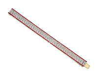 RUBY AND DIAMOND BRACELET