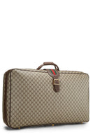 GUCCI BROWN ORIGINAL GG SUPREME CANVAS SUITCASE LARGE SKU QFBHOS0L0B000